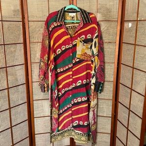 Kantha Bae Chakra Shacket - free size